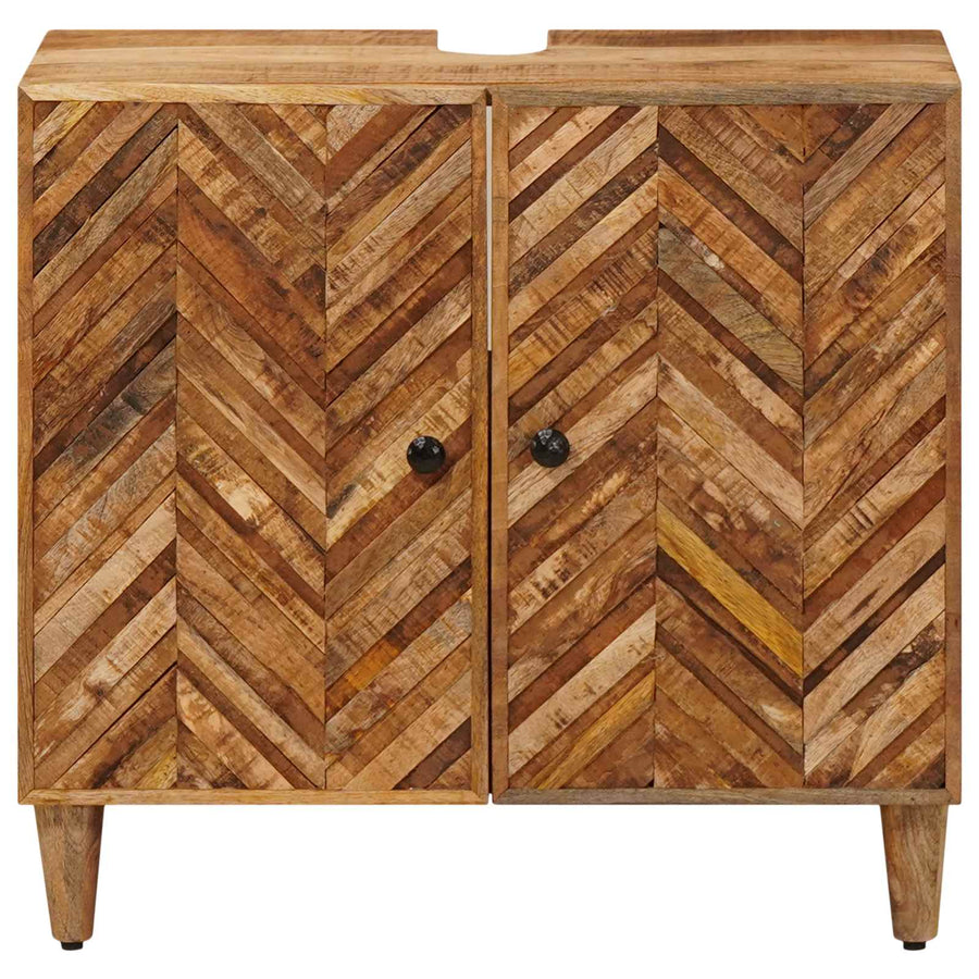 Wastafelkast Bruin 62 x 33 x 58 cm Massief Mango Hout