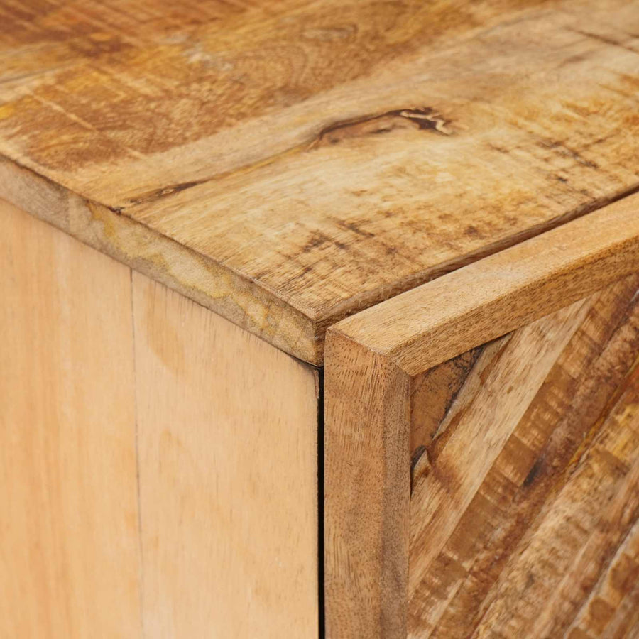 Hangkast met opslag Bruin 38 x 33,5 x 48 cm Massief Mango Hout