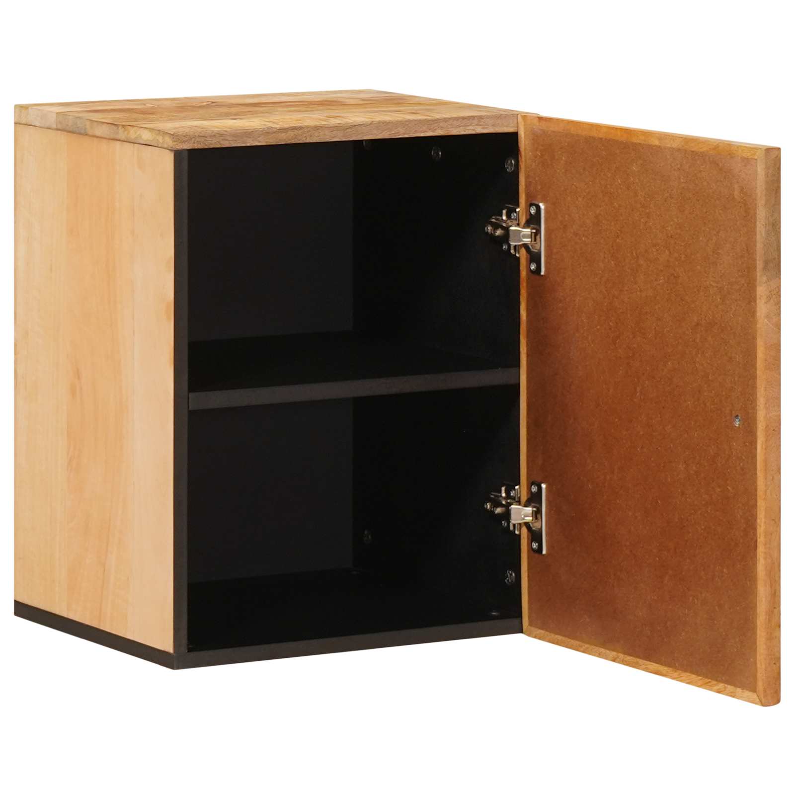 Hangkast met opslag Bruin 38 x 33,5 x 48 cm Massief Mango Hout