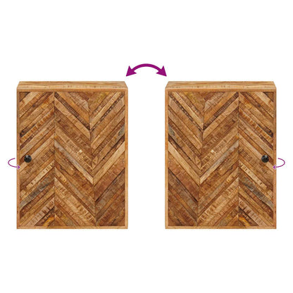 Hangkast met opslag Bruin 38 x 33,5 x 48 cm Massief Mango Hout