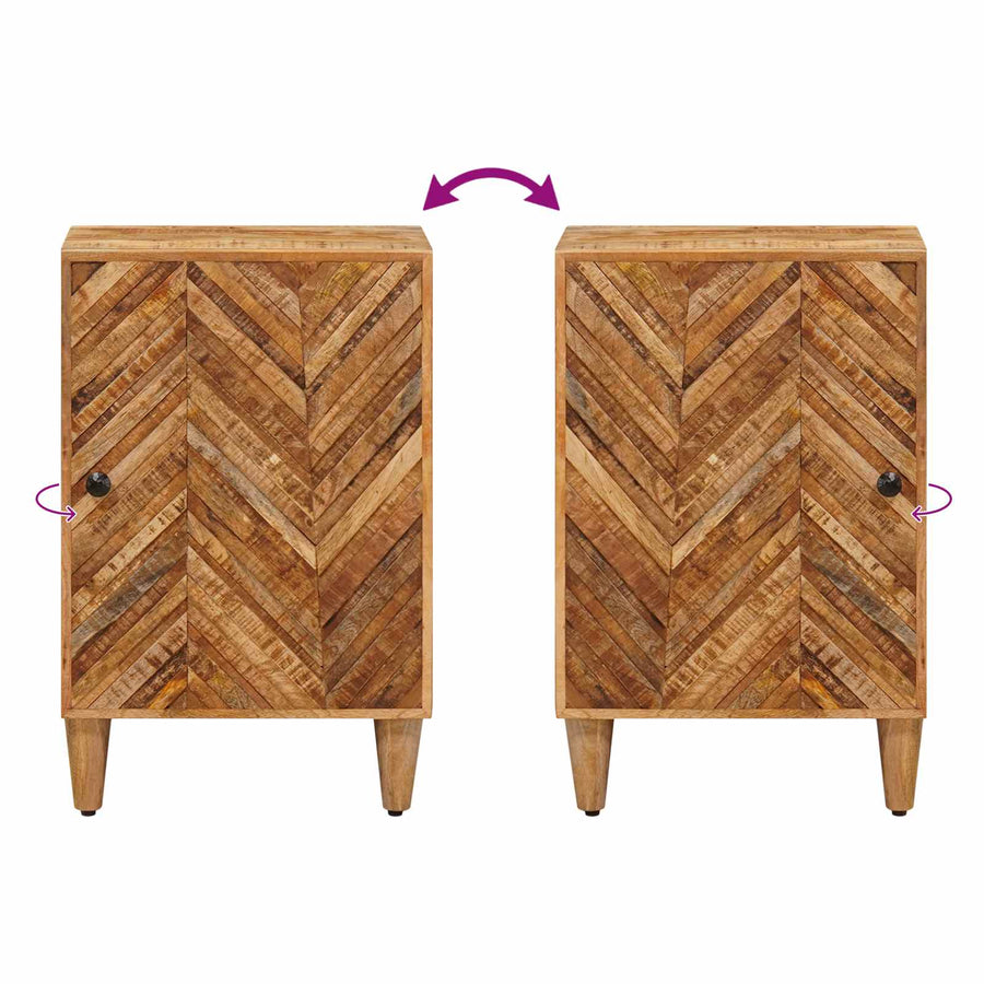 Badkamerkast Bruin 38 x 33,5 x 58 cm Massief Mango Hout
