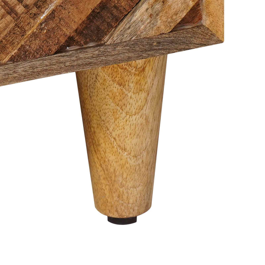 Badkamerkast Bruin 38 x 33,5 x 160 cm Massief Mango Hout