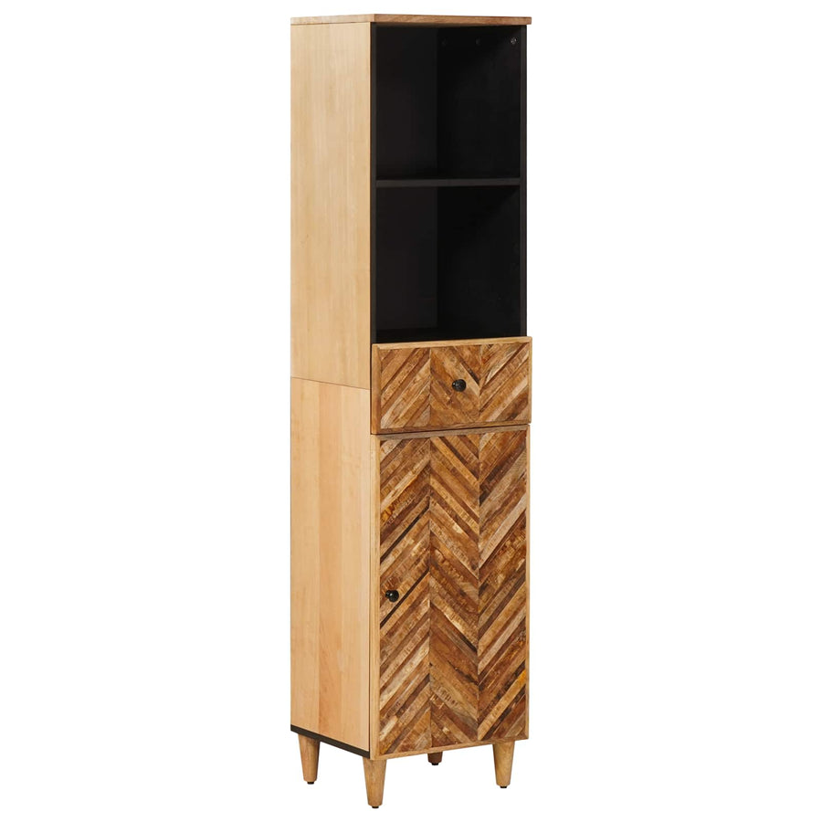 Badkamerkast Bruin 38 x 33,5 x 160 cm Massief Mango Hout