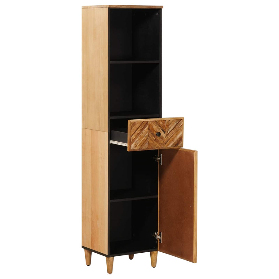 Badkamerkast Bruin 38 x 33,5 x 160 cm Massief Mango Hout