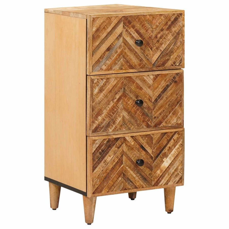 Opslagkasten Bruin 40 x 33,5 x 75 cm Massief Mango Hout