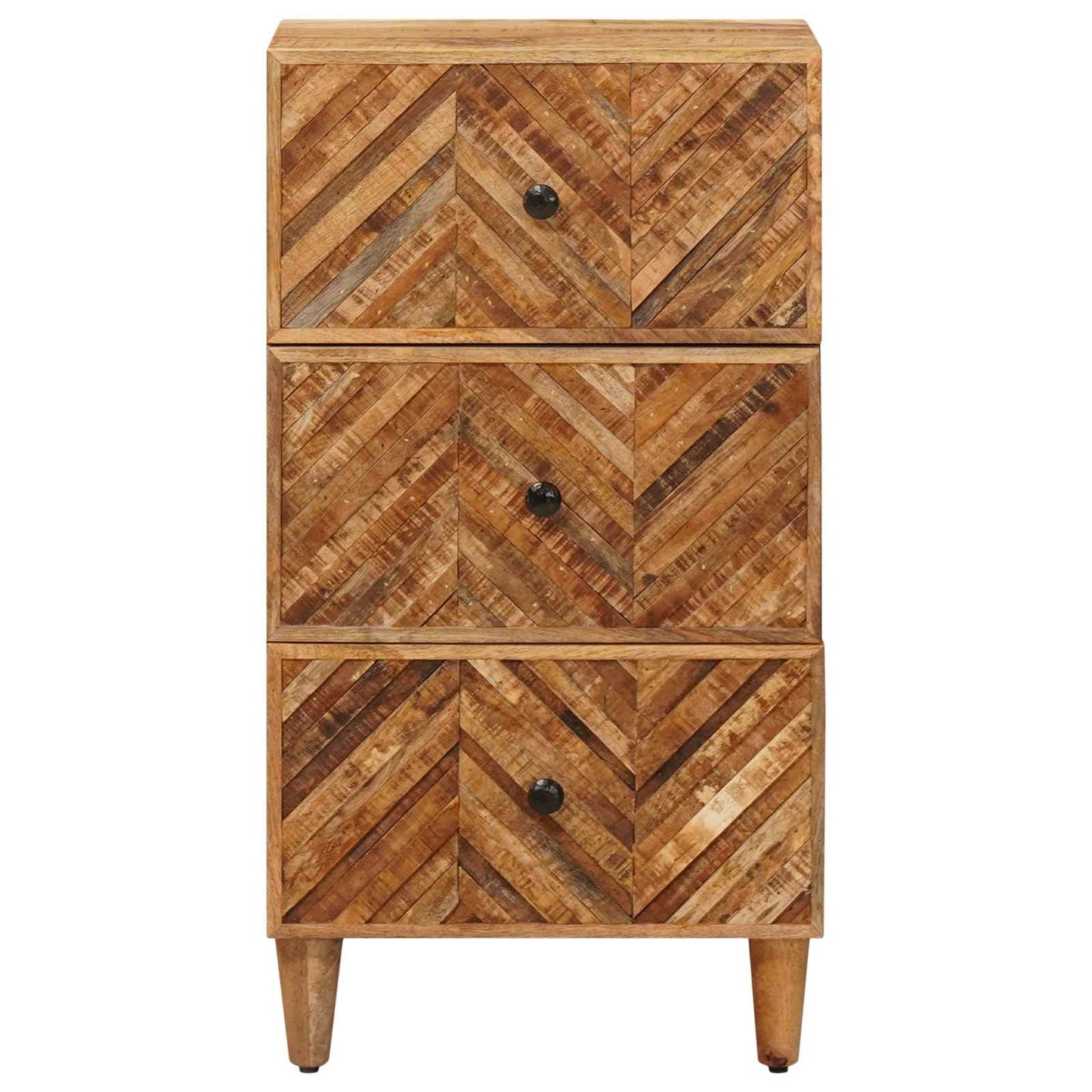 Opslagkasten Bruin 40 x 33,5 x 75 cm Massief Mango Hout