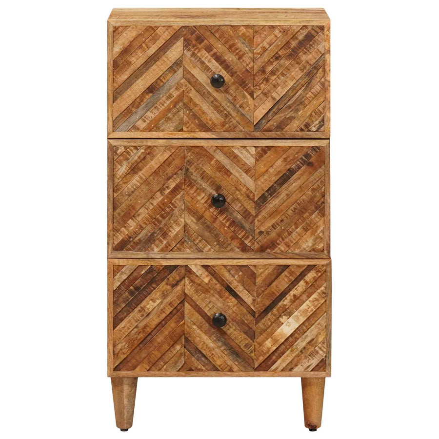 Opslagkasten Bruin 40 x 33,5 x 75 cm Massief Mango Hout