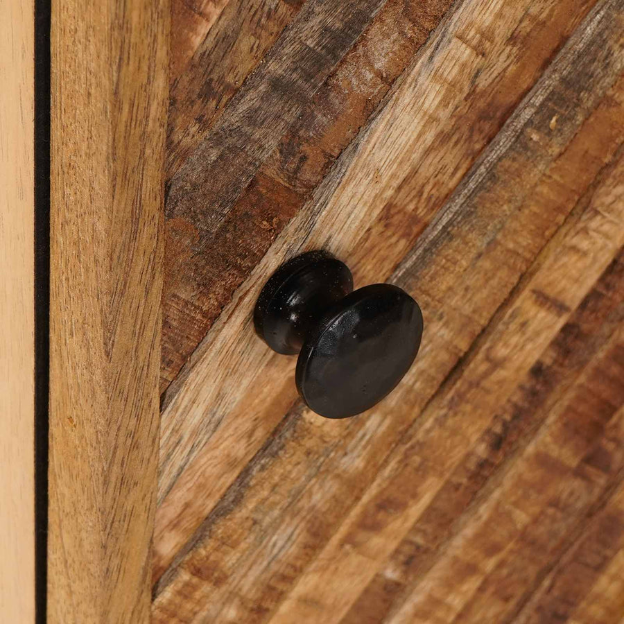 Opslagkasten Bruin 40 x 33,5 x 75 cm Massief Mango Hout