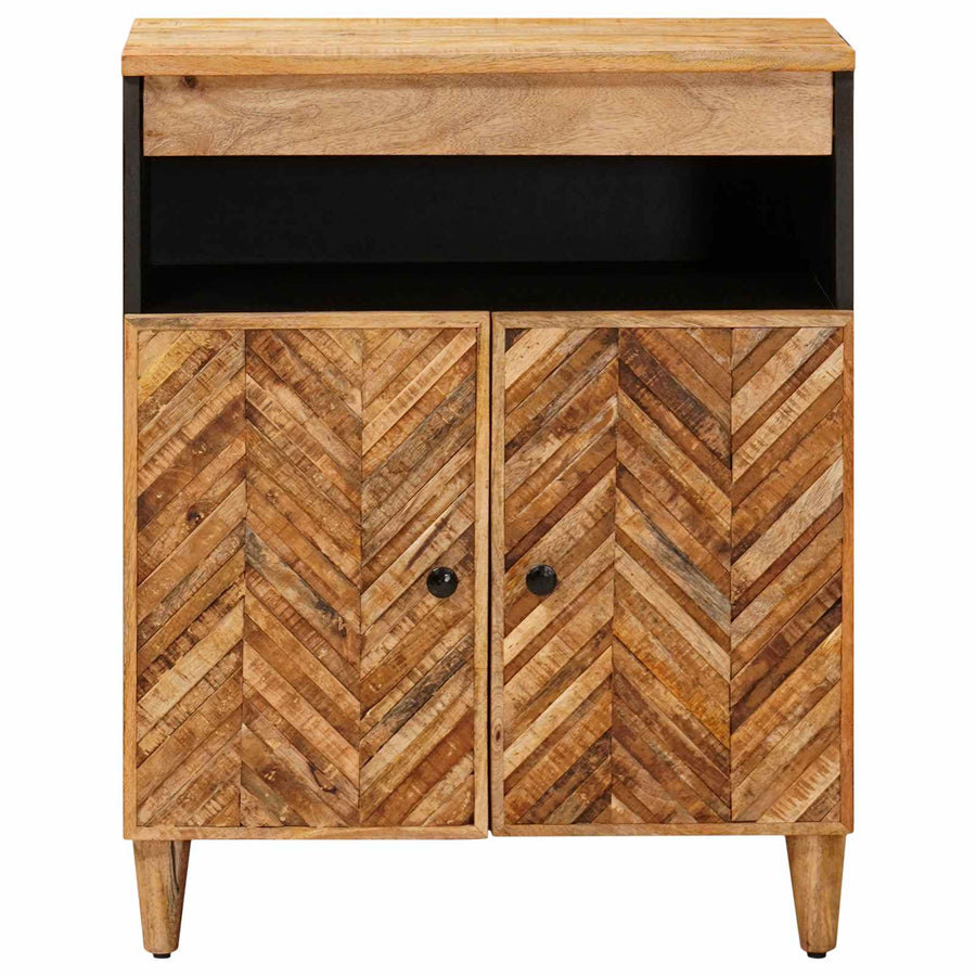 Opslagkasten Bruin 60 x 33,5 x 75 cm Massief Mango Hout