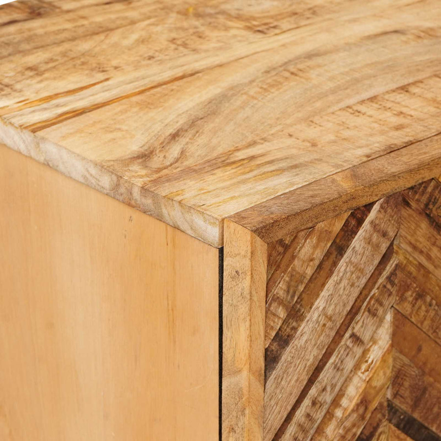 Opslagkasten Bruin 60 x 33,5 x 75 cm Massief Mango Hout