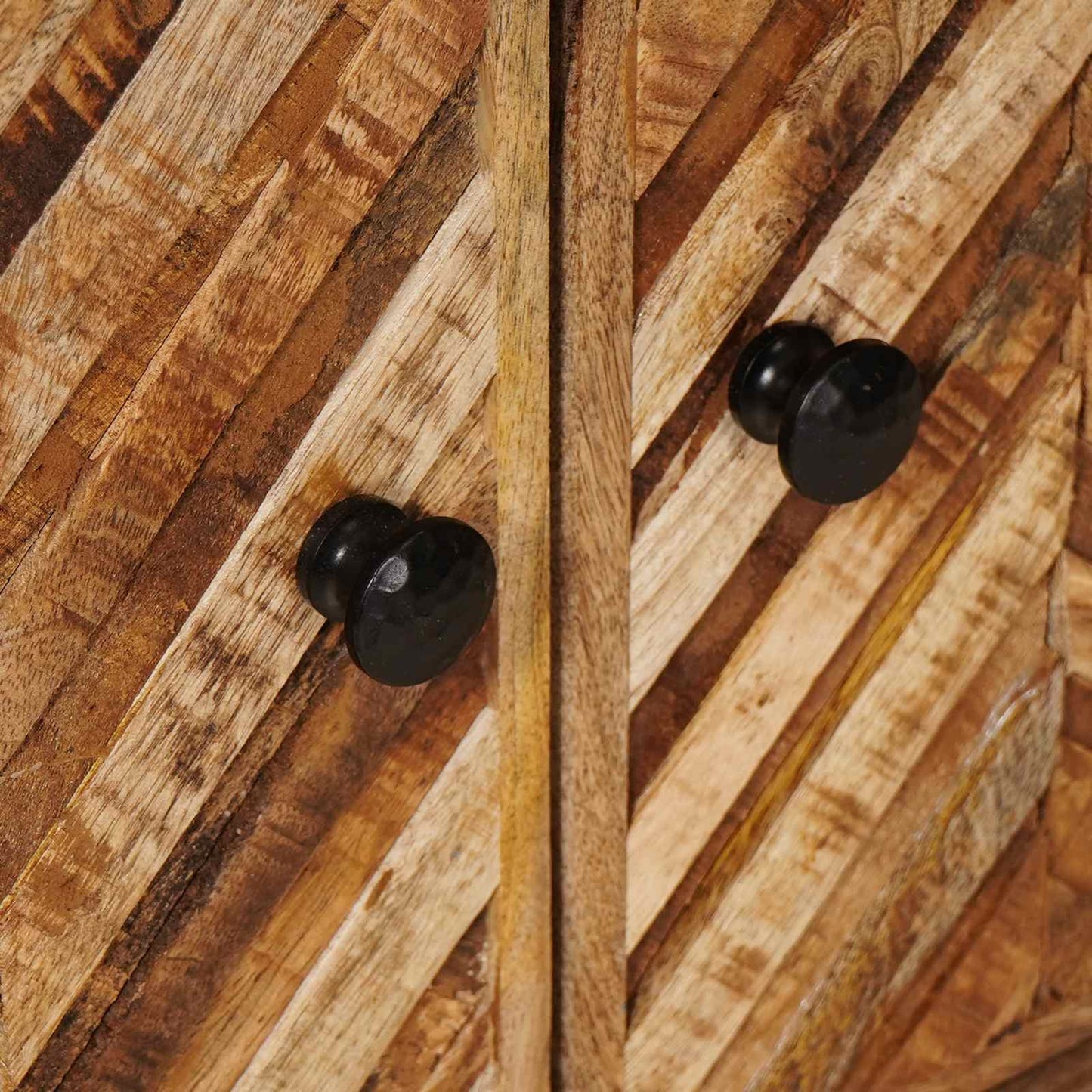 Opslagkasten Bruin 60 x 33,5 x 75 cm Massief Mango Hout