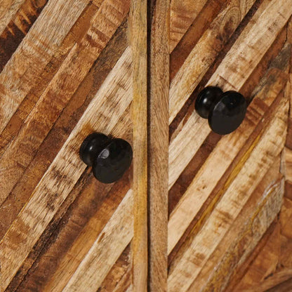 Opslagkasten Bruin 60 x 33,5 x 75 cm Massief Mango Hout