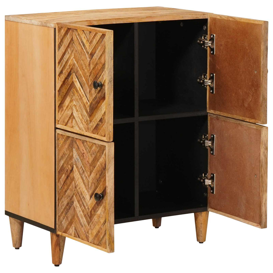 Opslagkasten Bruin 60 x 33,5 x 75 cm Massief Mango Hout