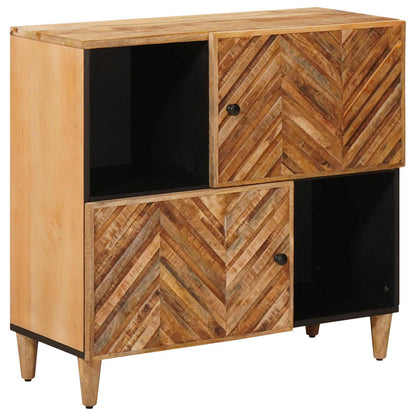 Opslagkasten Bruin 80 x 33,5 x 75 cm Massief Mango Hout