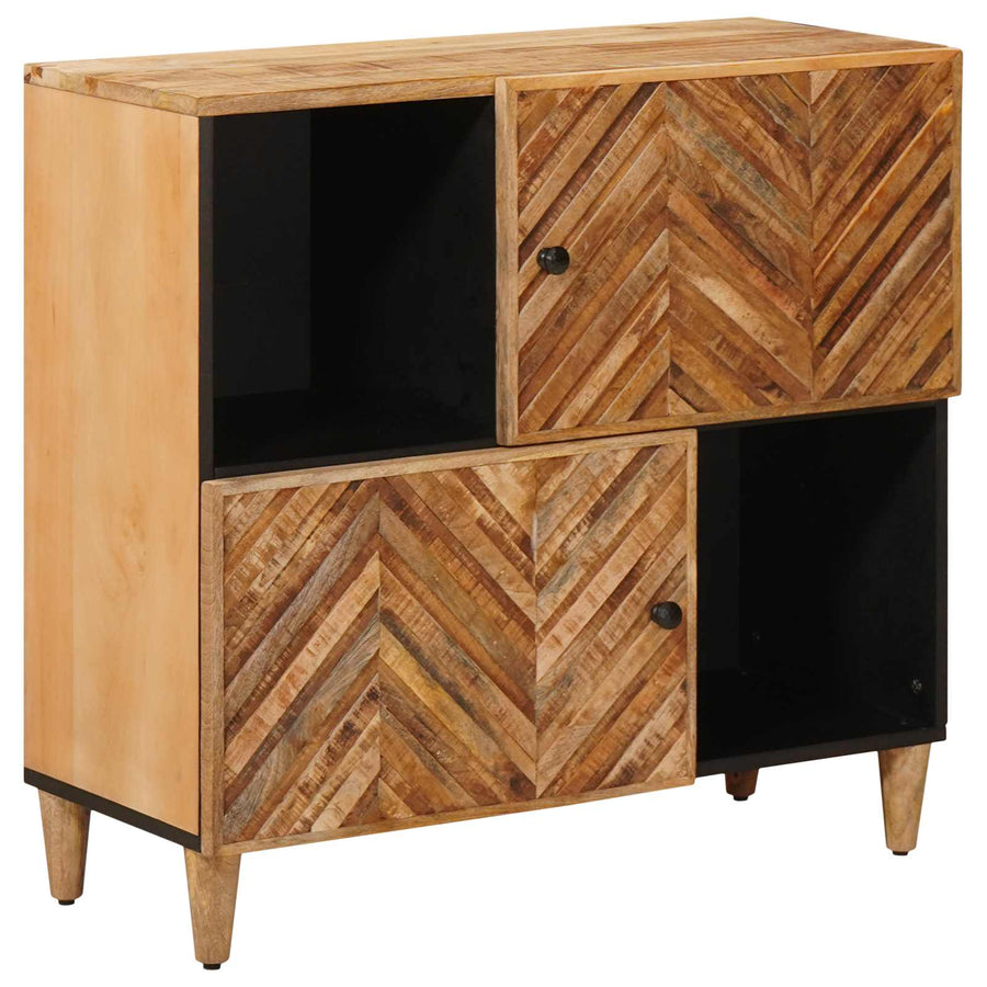 Opslagkasten Bruin 80 x 33,5 x 75 cm Massief Mango Hout