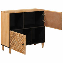 Opslagkasten Bruin 80 x 33,5 x 75 cm Massief Mango Hout