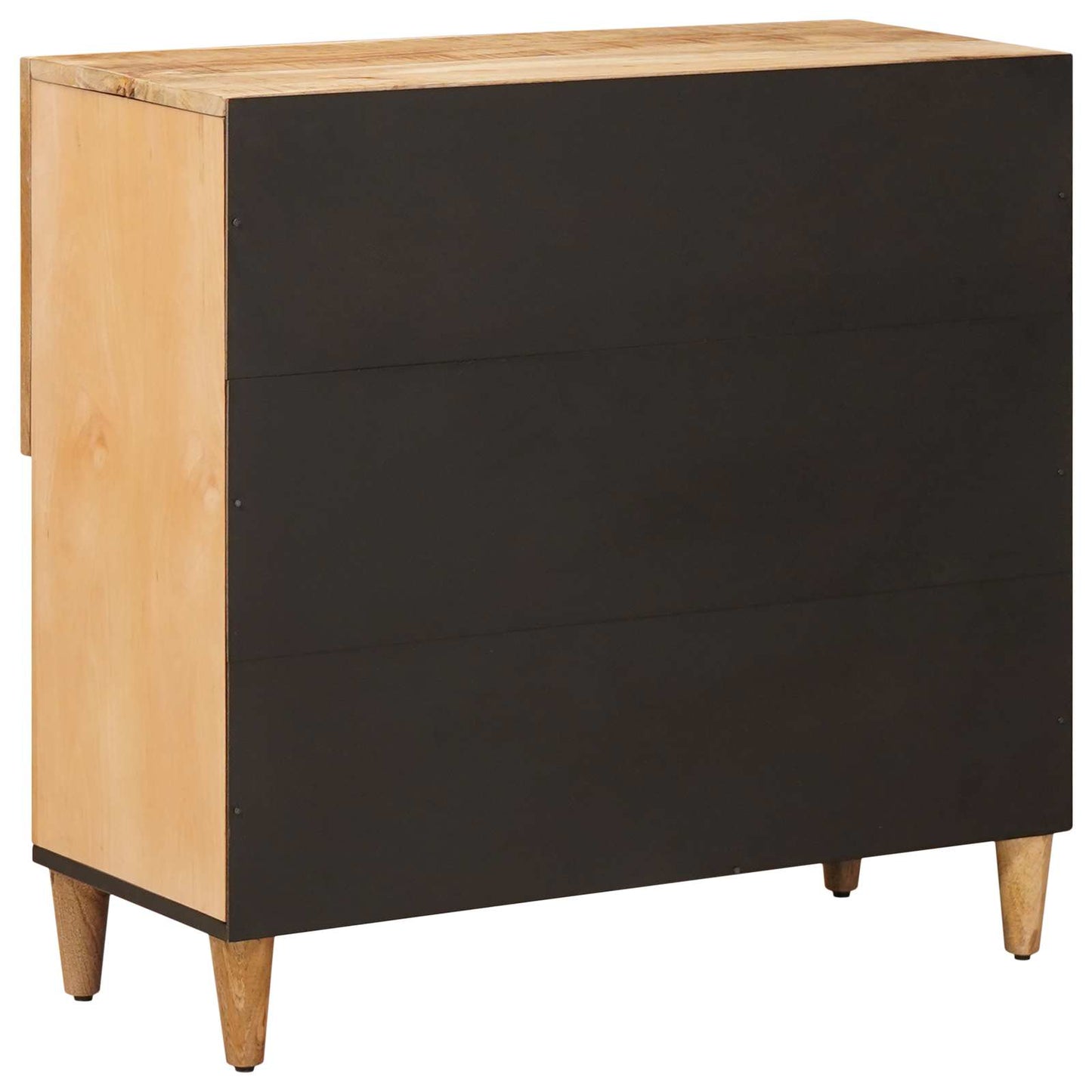 Opslagkasten Bruin 80 x 33,5 x 75 cm Massief Mango Hout