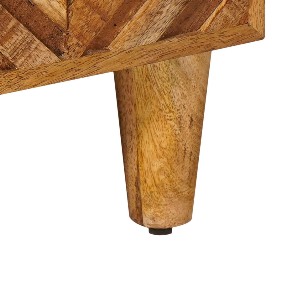Opslagkasten Bruin 90 x 33,5 x 75 cm Massief Mango Hout