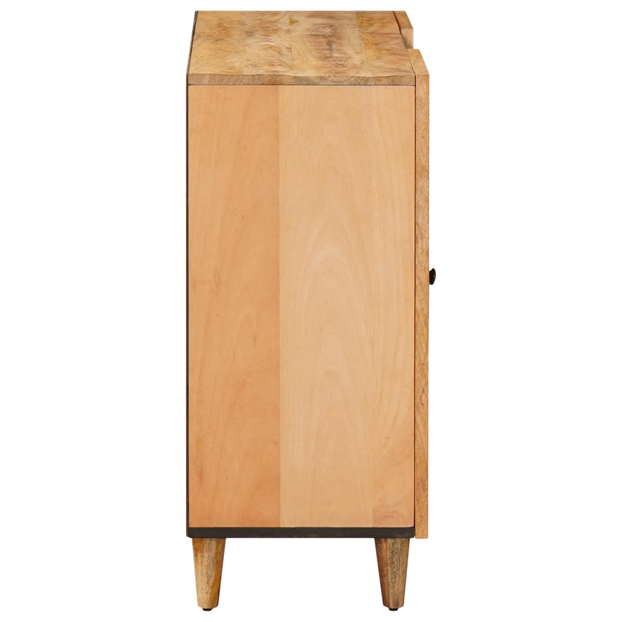 Opslagkasten Bruin 90 x 33,5 x 75 cm Massief Mango Hout