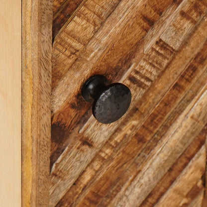 Opslagkasten Bruin 40 x 33,5 x 110 cm Massief Mango Hout