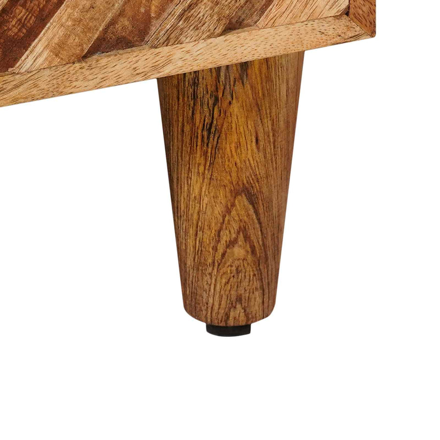 Opslagkasten Bruin 40 x 33,5 x 110 cm Massief Mango Hout