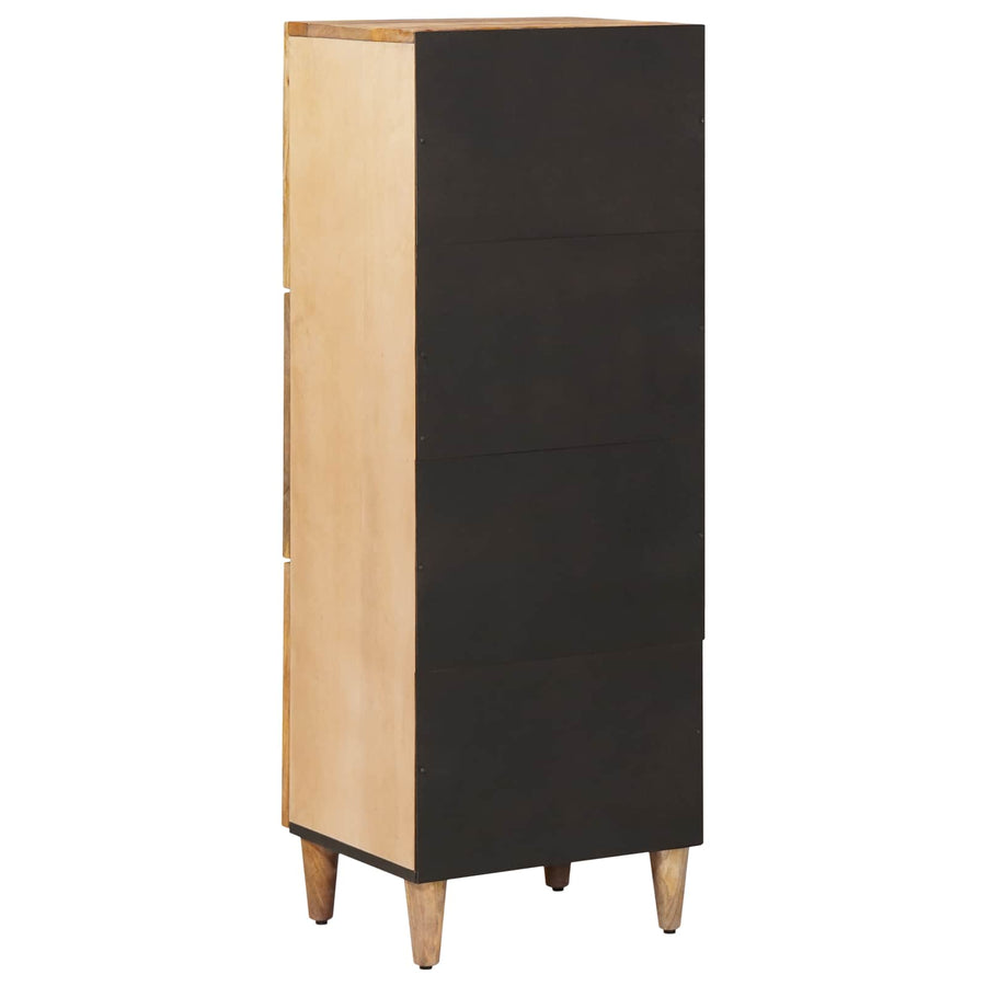Opslagkasten Bruin 40 x 33,5 x 110 cm Massief Mango Hout