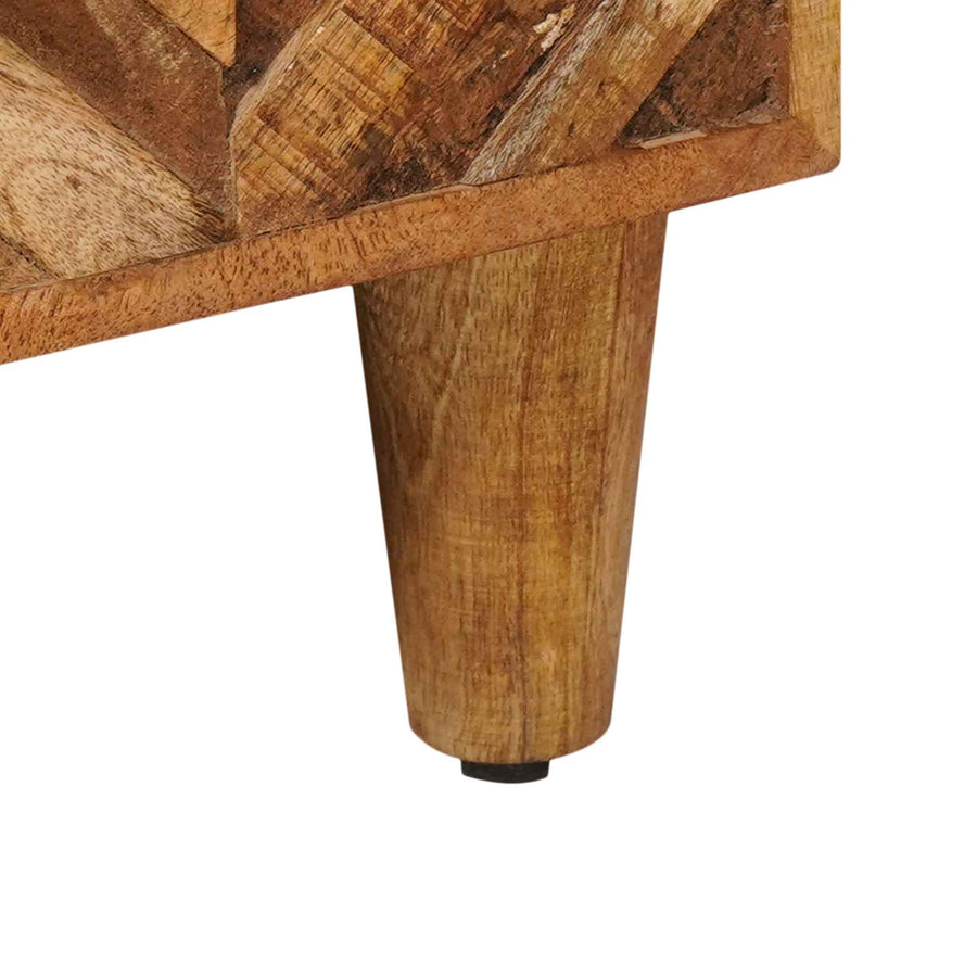 Opslagkasten Bruin 60 x 33,5 x 100 cm Massief Mango Hout