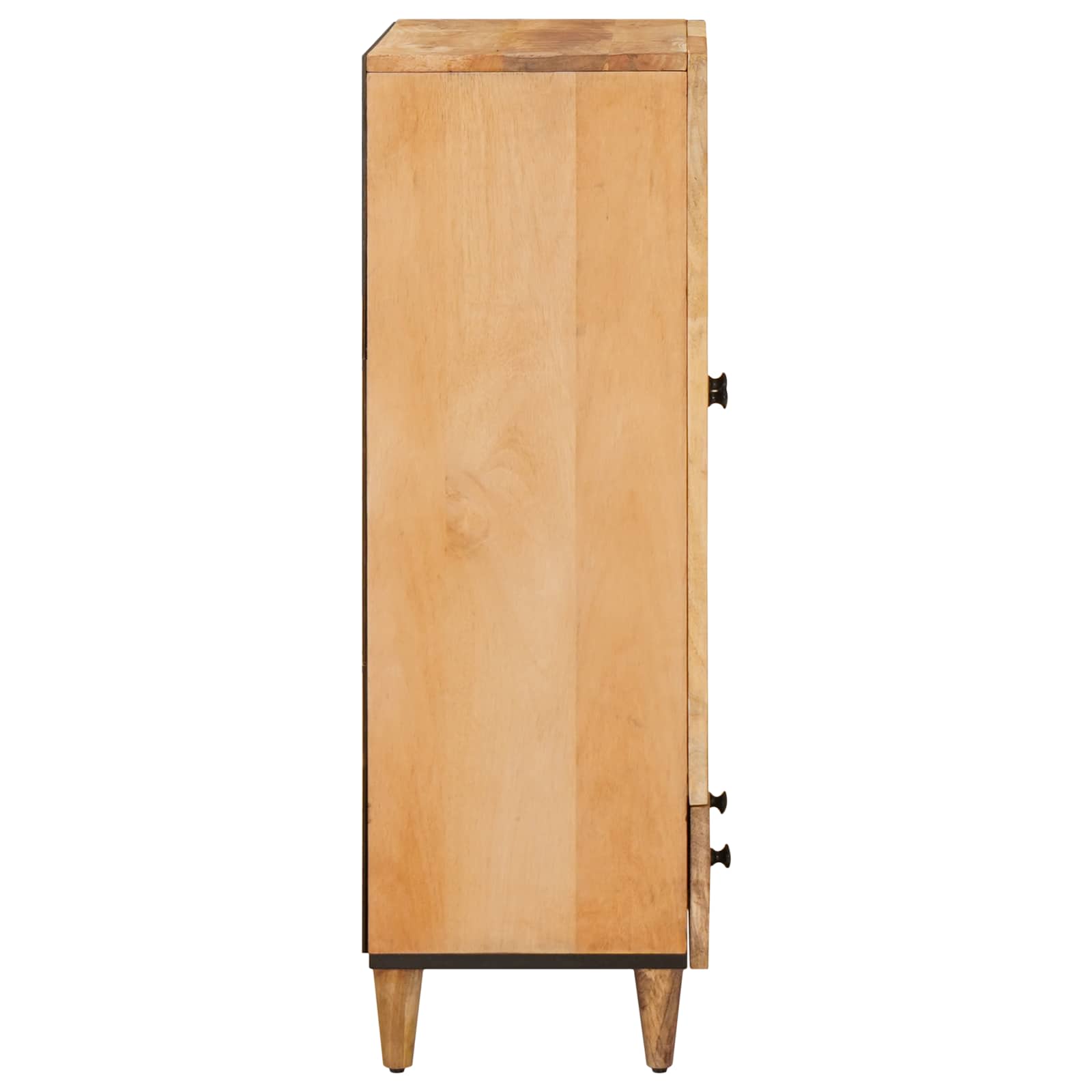 Opslagkasten Bruin 60 x 33,5 x 100 cm Massief Mango Hout