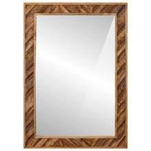 Spiegel Wandgemonteerd met spiegel Bruin 70 x 50 x 3 cm Glas