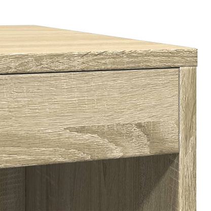 Kattenbakkast 47x59x42 cm bewerkt hout sonoma eikenkleurig
