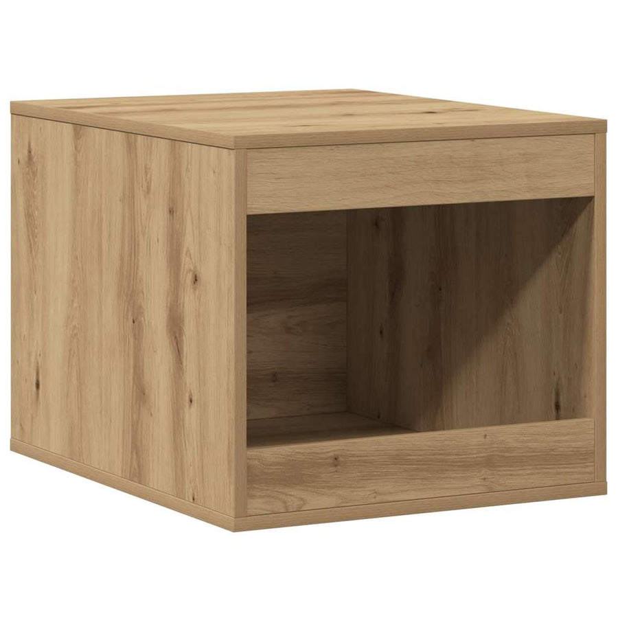 Kattenbakkast 47X59X42 Cm Bewerkt Hout Artisanaal Kleurig Eiken