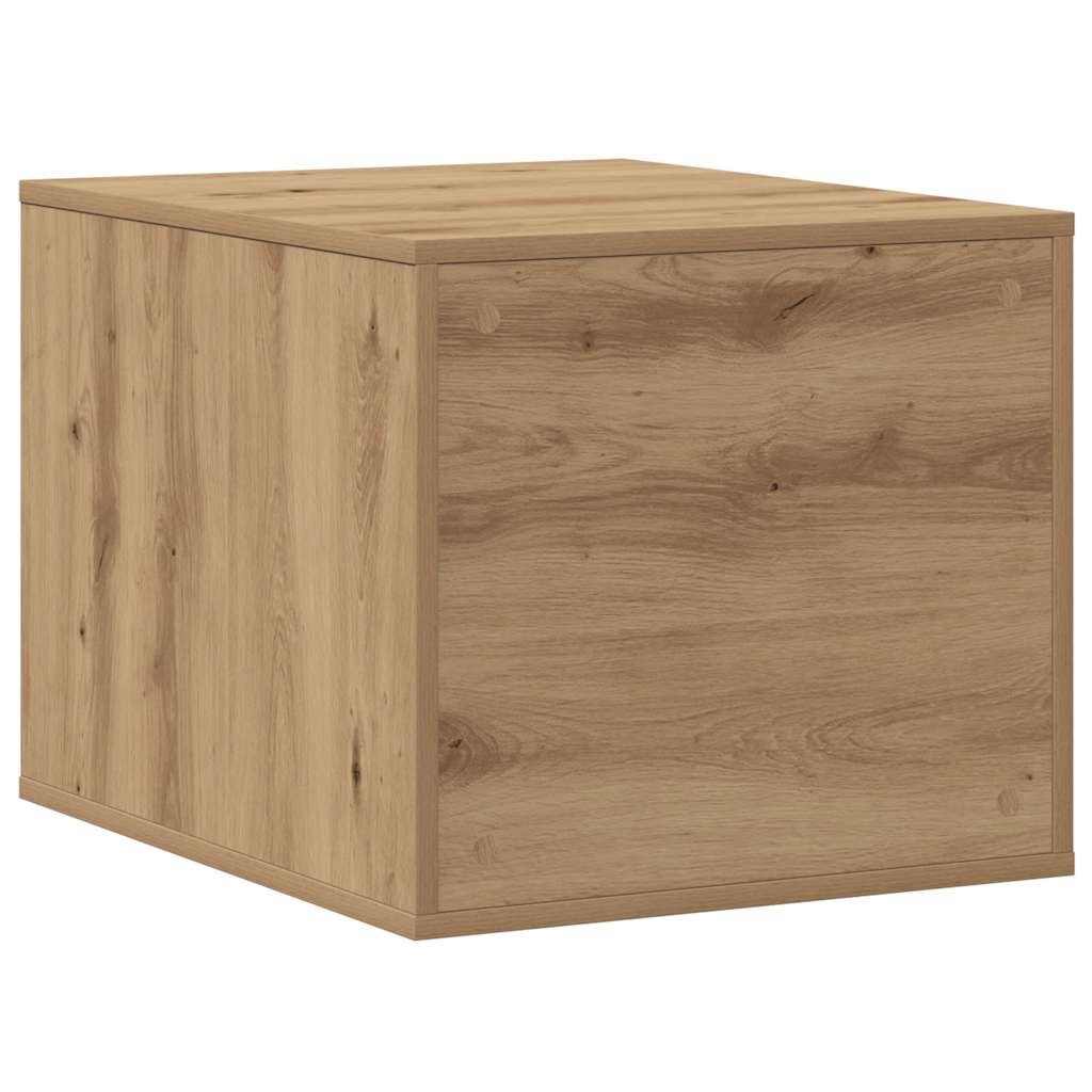Kattenbakkast 47X59X42 Cm Bewerkt Hout Artisanaal Kleurig Eiken