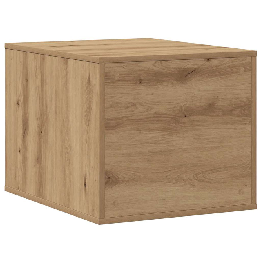 Kattenbakkast 47X59X42 Cm Bewerkt Hout Artisanaal Kleurig Eiken