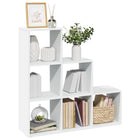 Boekenkast kamerverdeler 99x29x99 cm wit bewerkt hout