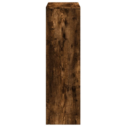 Kamerscherm / boekenkast 3-laags 99x29x99 cm hout gerookt eiken