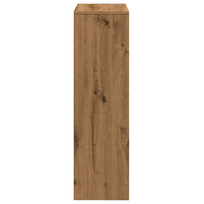Kamerscherm / boekenkast 3-laags 99x29x99 cm hout artisanaal