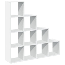 Kamerscherm / boekenkast 4-laags 131,5x29x131,5 cm hout wit