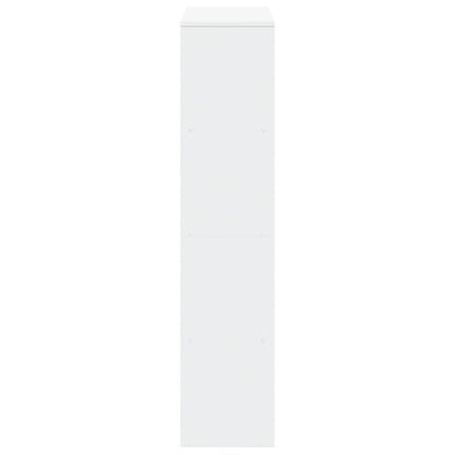 Kamerscherm / boekenkast 4-laags 131,5x29x131,5 cm hout wit