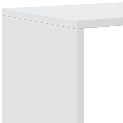 Kamerscherm / boekenkast 4-laags 131,5x29x131,5 cm hout wit
