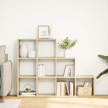 Kamerscherm / boekenkast 137,5x29x103,5 cm hout sonoma eiken
