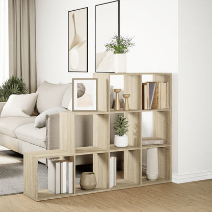 Kamerscherm / boekenkast 137,5x29x103,5 cm hout sonoma eiken