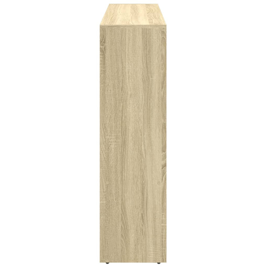 Kamerscherm / boekenkast 137,5x29x103,5 cm hout sonoma eiken