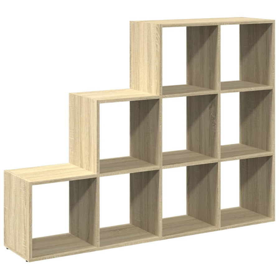 Kamerscherm / boekenkast 137,5x29x103,5 cm hout sonoma eiken