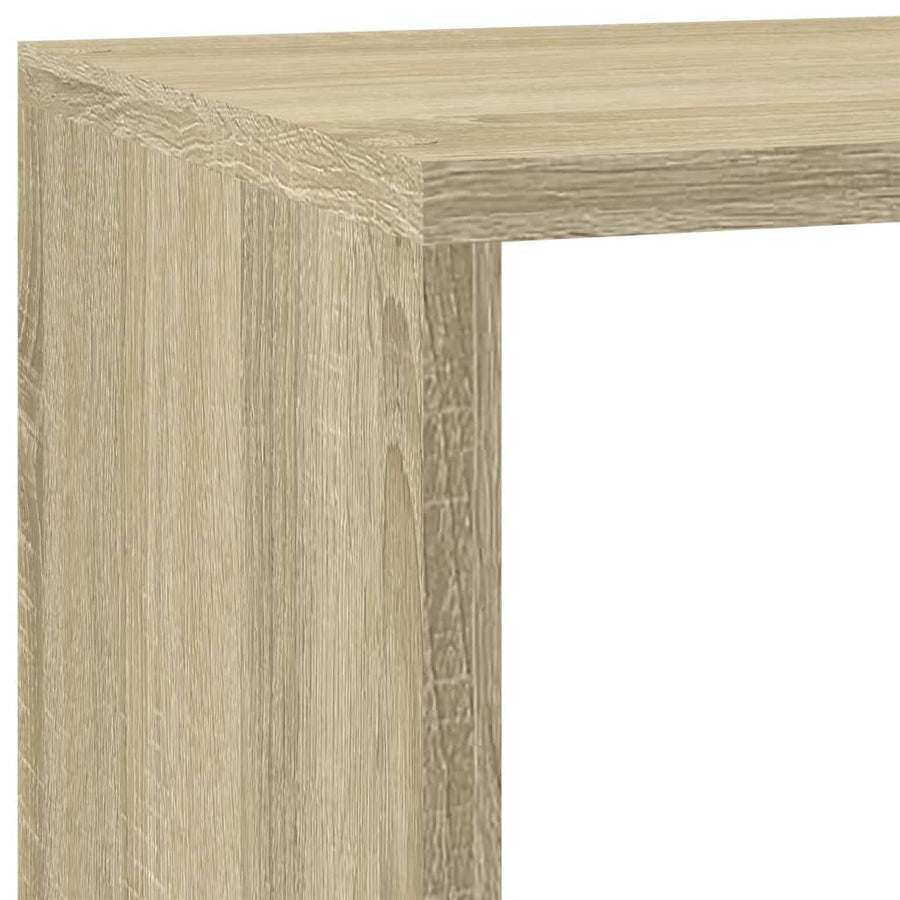 Kamerscherm / boekenkast 137,5x29x103,5 cm hout sonoma eiken
