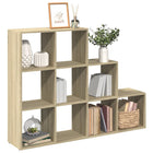 Room divider / bookcase 137.5x29x103.5 cm wood Sonoma oak