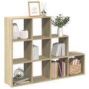 Boekenkast kamerscherm 137,5x29x103,5 cm sonoma eiken
