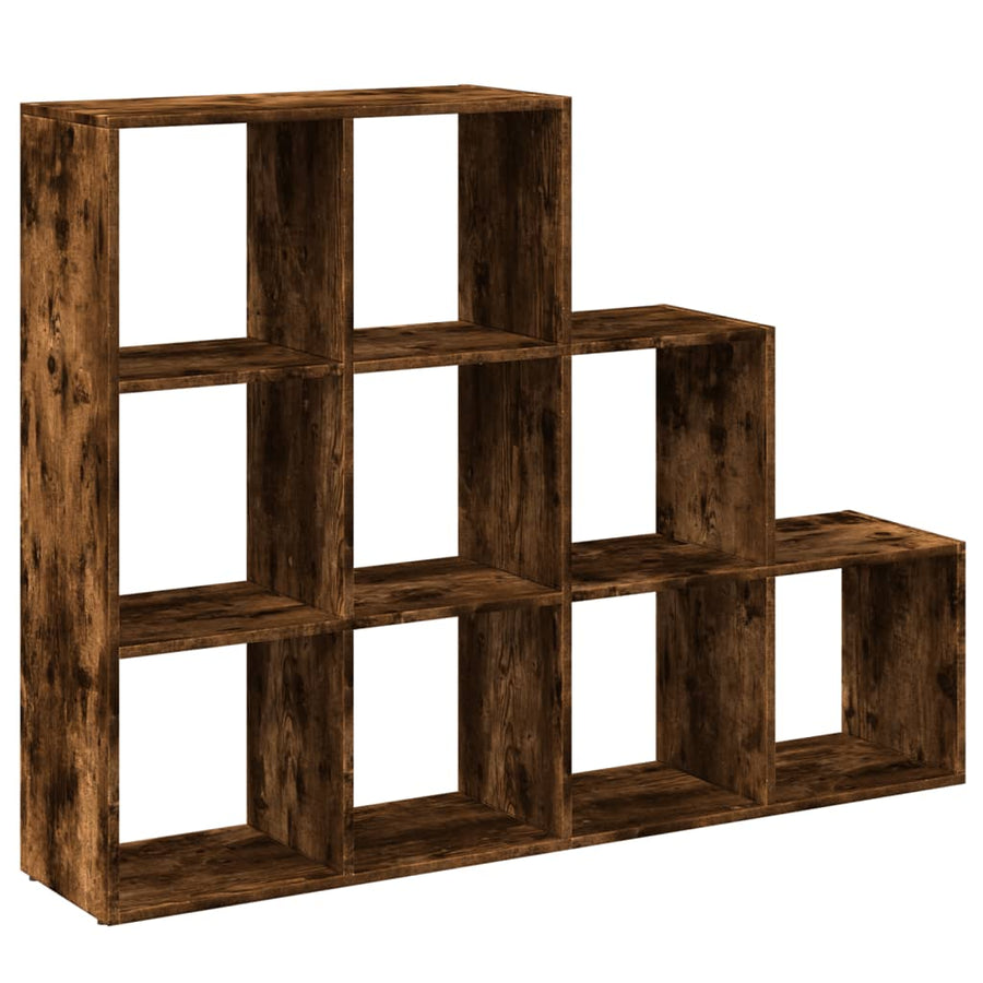 Kamerscherm / Boekenkast 137,5X29X103,5 Cm Hout Gerookt Eiken 137.5 cm