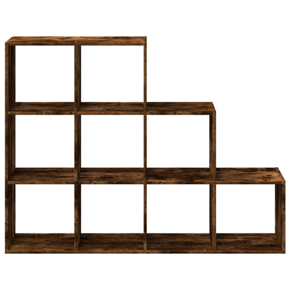 Kamerscherm / Boekenkast 137,5X29X103,5 Cm Hout Gerookt Eiken 137.5 cm