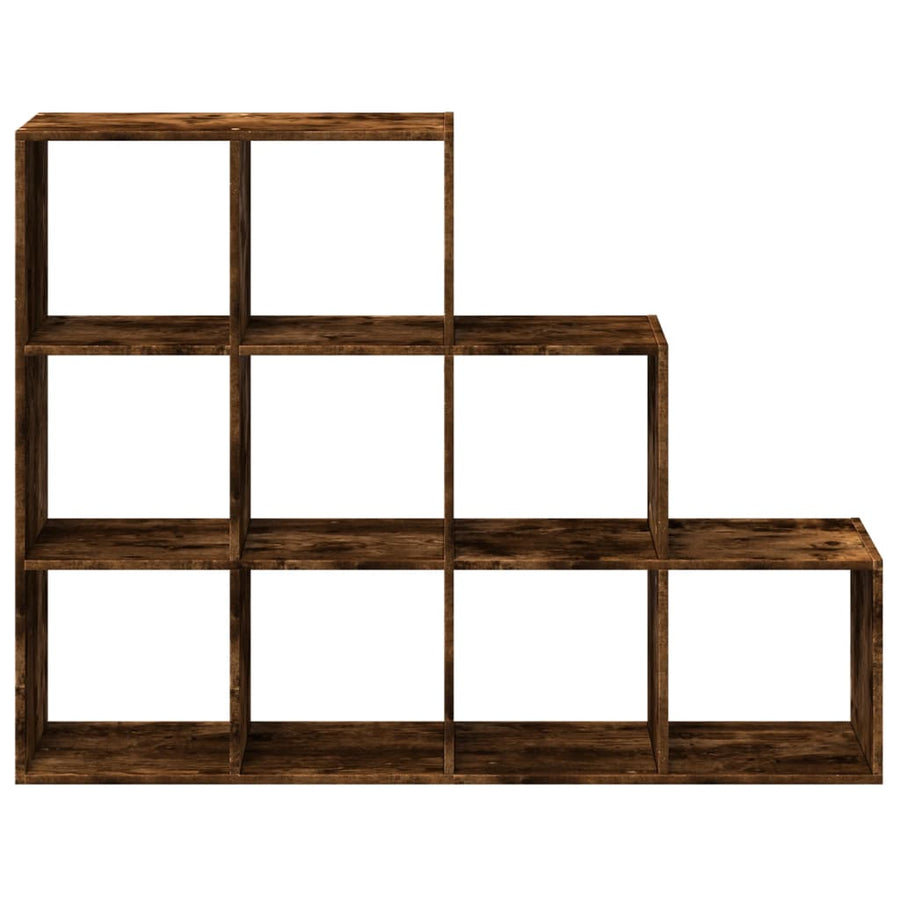 Kamerscherm / Boekenkast 137,5X29X103,5 Cm Hout Gerookt Eiken 137.5 cm