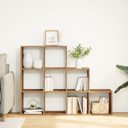 Kamerscherm / boekenkast 137,5x29x103,5 cm hout oud hout